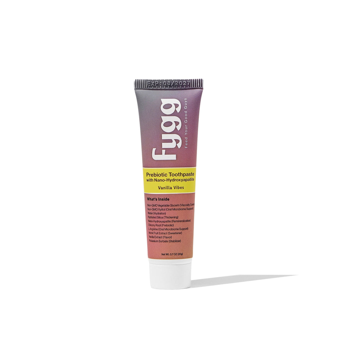Travel Size Toothpaste | Vanilla Vibes 0.7oz – Fygg