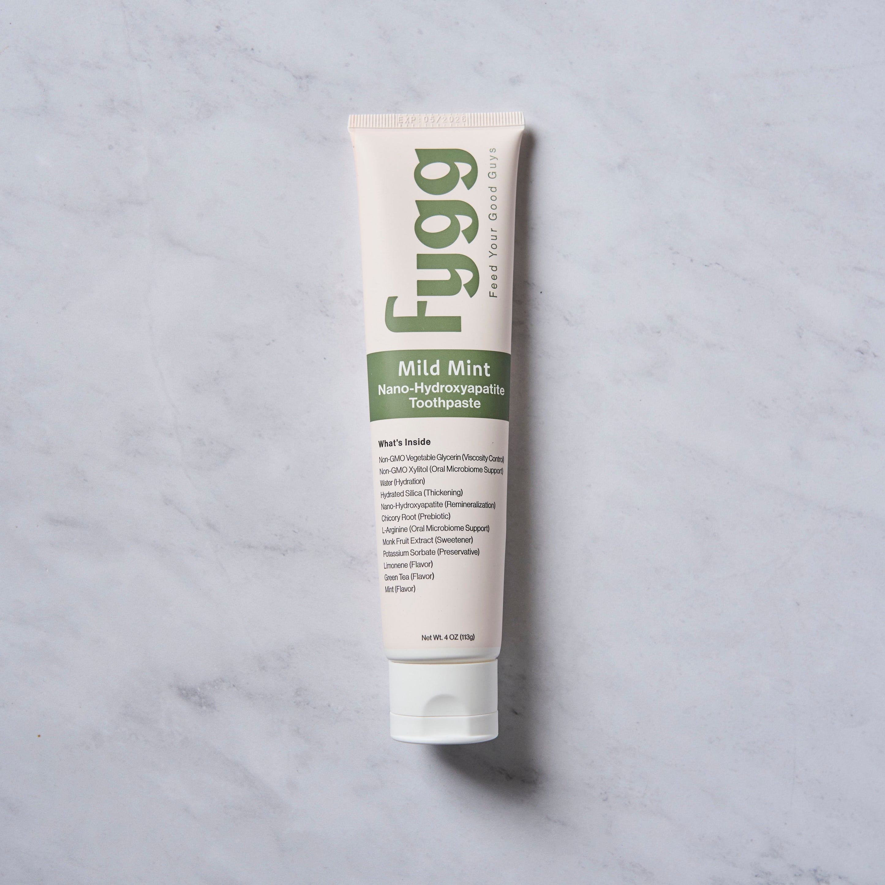 Fygg Nano-Hydroxyapatite Toothpaste with Prebiotics | Mild Mint