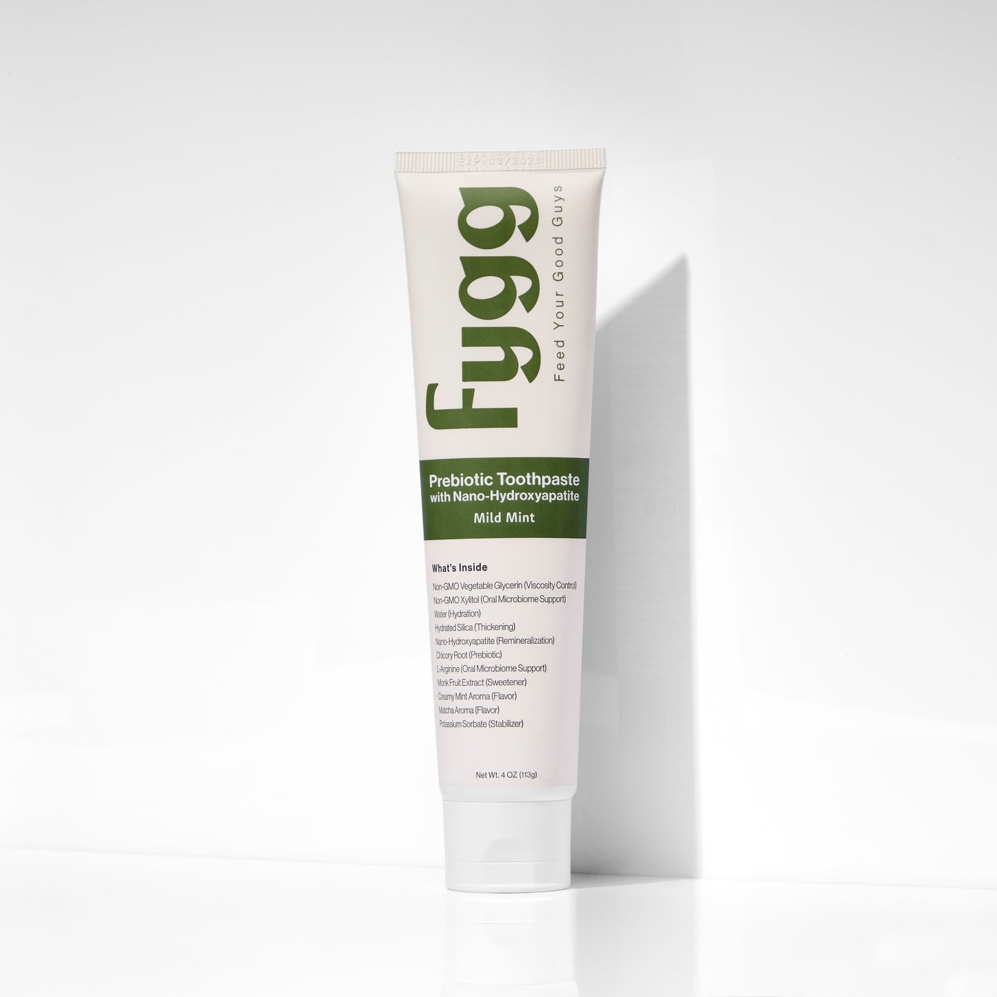 
                  
                    Nano-Hydroxyapatite Toothpaste with Prebiotics | Mild Mint
                  
                