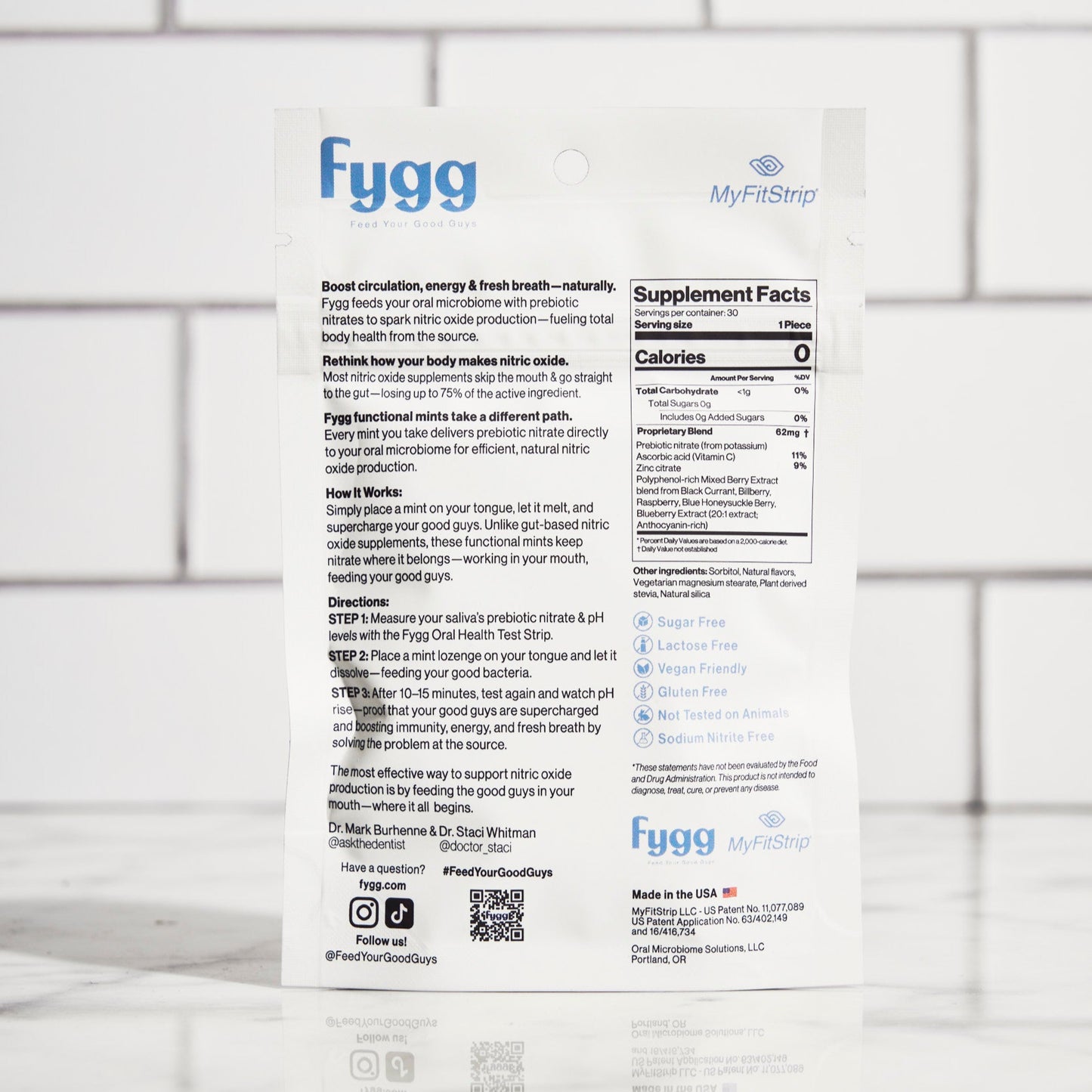 
                  
                    Nitric Oxide Functional Mints
                  
                