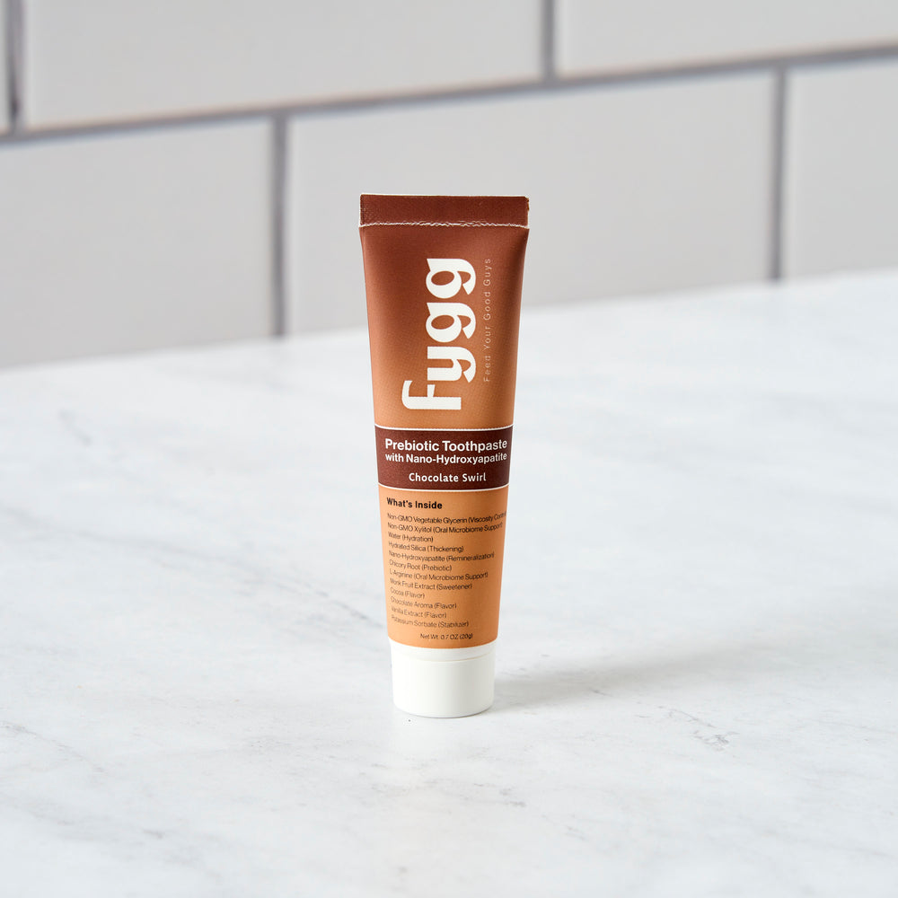 Travel Size Toothpaste | Chocolate Swirl – Fygg