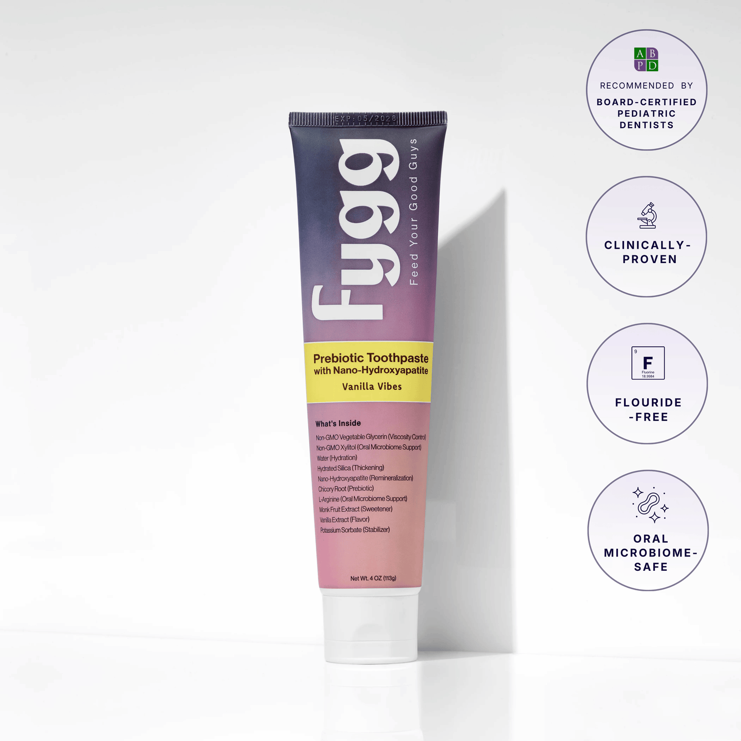 
                  
                    Nano-Hydroxyapatite Toothpaste with Prebiotics | Vanilla Vibes
                  
                