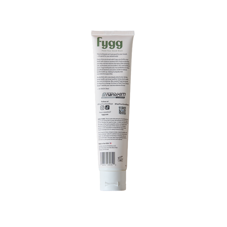 Nano Hydroxyapatite Toothpaste With Prebiotics Mild Mint Fygg