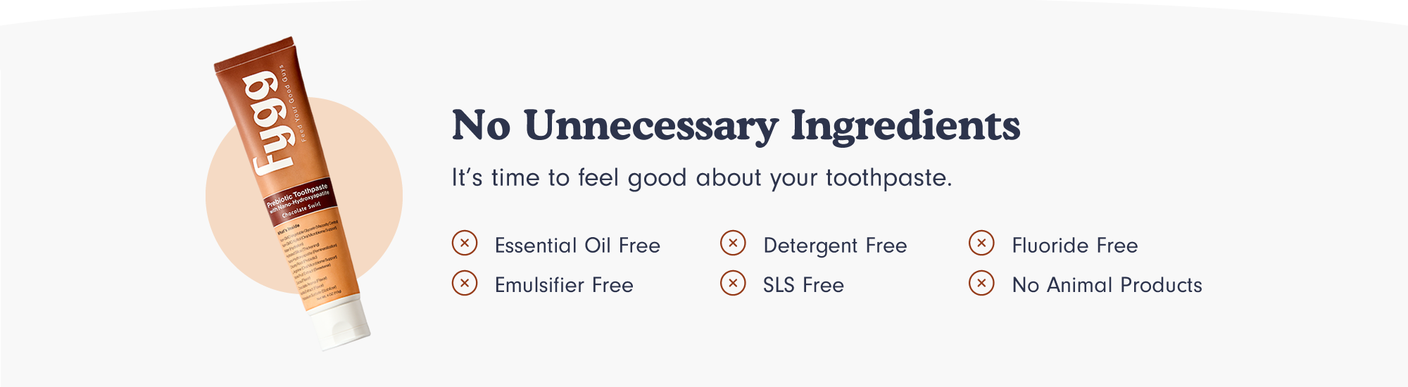 No unnecessary ingredients