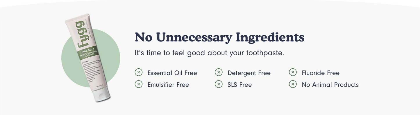 Fgg Toothpaste Nano-Hydroxyapatite Toothpaste with Prebiotics | Mild Mint - Fygg